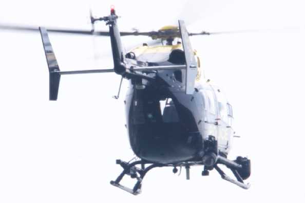 26 April 2020 - 11-04-34 
The Eurocopter EC145 even has a rear view window. 
----------------------
Devon & Cornwall police helicopter G-DCPB